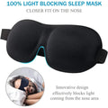 Antifaz 3D para Dormir, Máscara de Ojos de Espuma Viscoelástica Suave para Dormir, Viajar, Antifaz Ligero para Dormir, Cubre Ojos, Estilo Ligero
